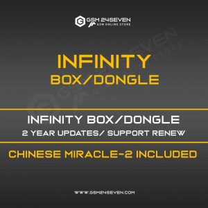 INFINITY BOX/DONGLE 2 YEAR UPDATES/ SUPPORT RENEW, CHINESE MIRACLE-2 INCLUDED