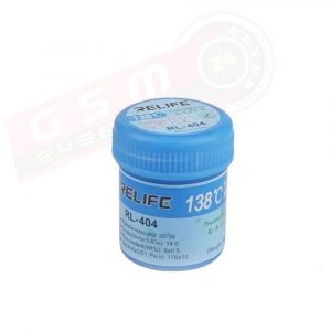 RELIFE RL-404 138° LEAD-FREE LOW TEMPERATURE TIN PASTE