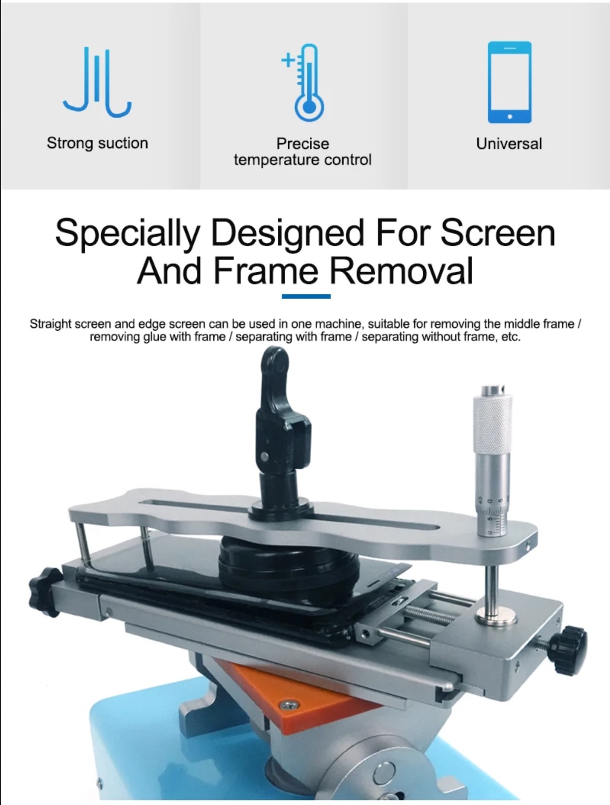 SUNSHINE S-918F PLUS 5 in 1 Edge Screen Separator